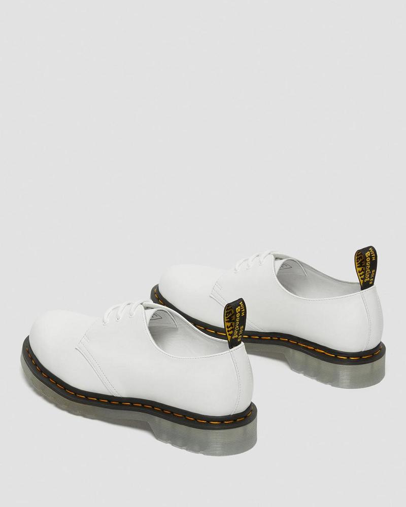 Women's Dr Martens 1461 Iced Smooth Leather Oxfords Shoes White | AU 351MQZ